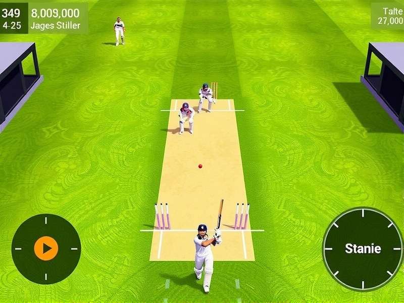 Cricket Vanguard Masters Gameplay Screenshot